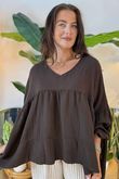 Made in Italy Santos Artist Smock Coffee Bean /10 =